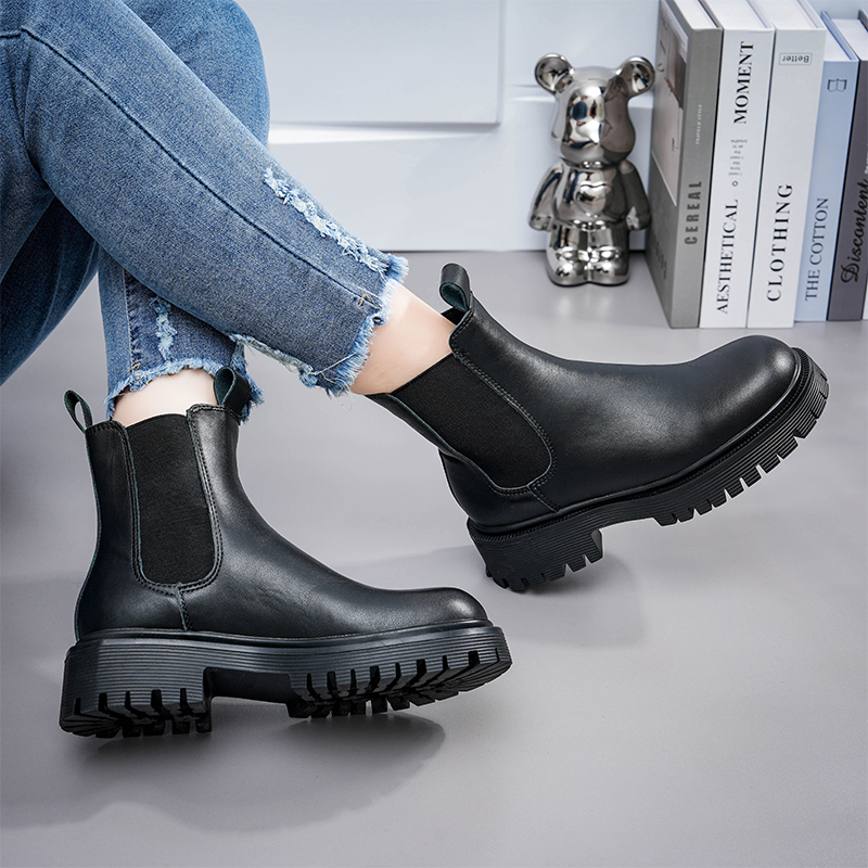 暗夜黑骑士经典增高烟筒靴23009（82823）