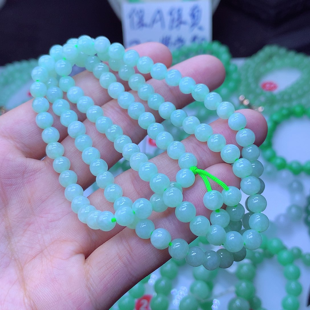 翡翠毛衣链未镶嵌卡6