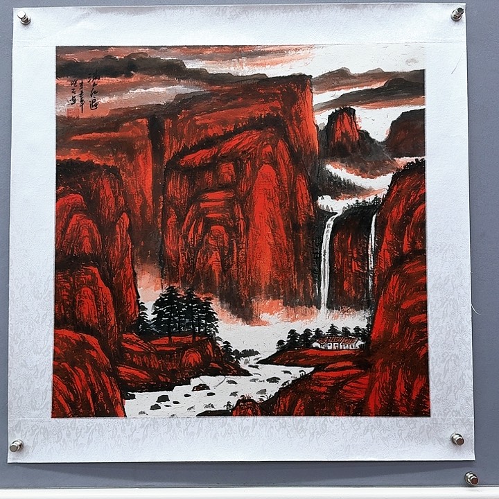 国画书法作品多次参加全国