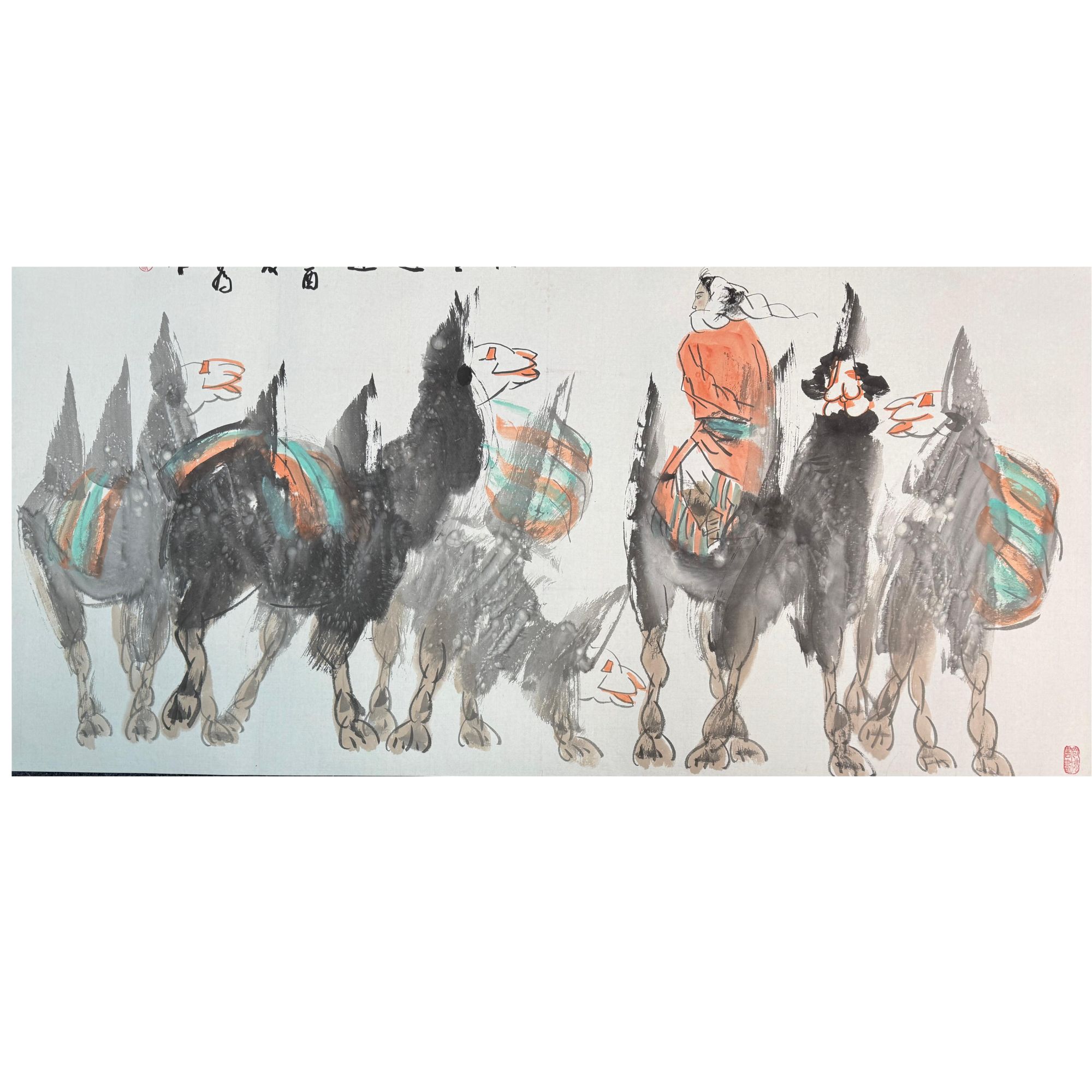 S-21625 LDW 人物 136*68cm 约8平尺