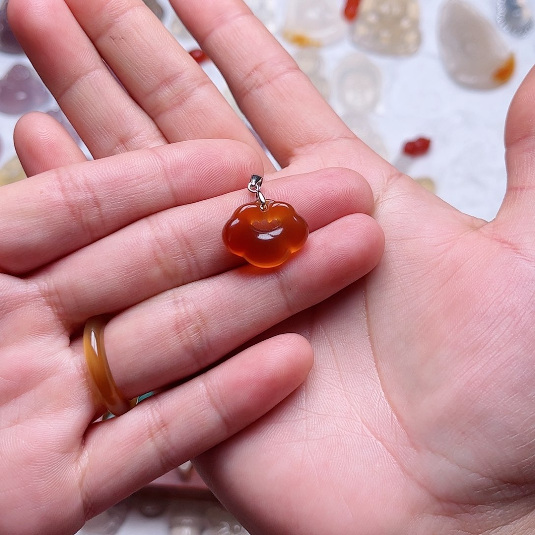 玛瑙/玉髓颈饰未镶嵌-*冬