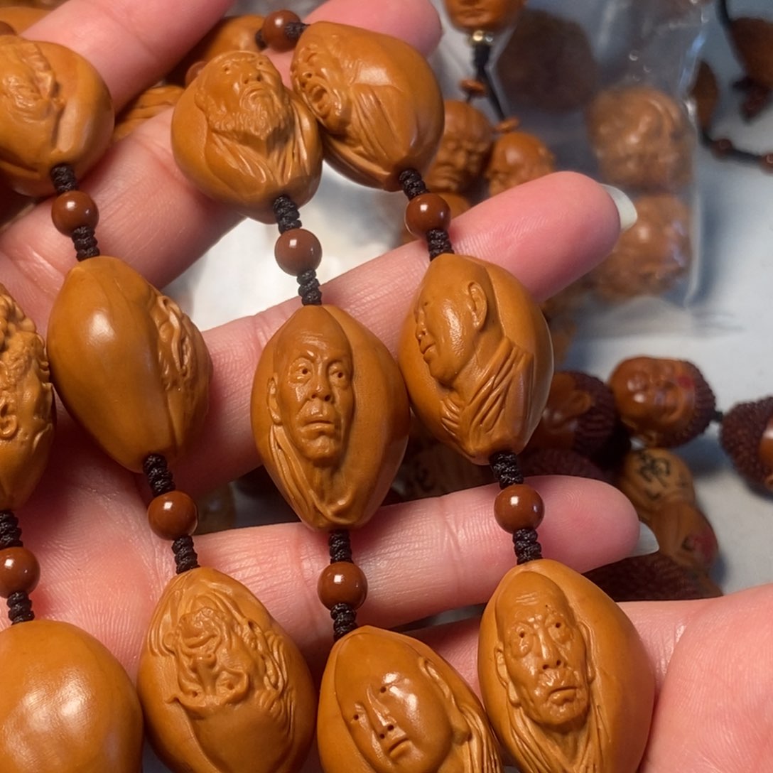 橄榄核手串/手链三疯写实十八罗汉19
