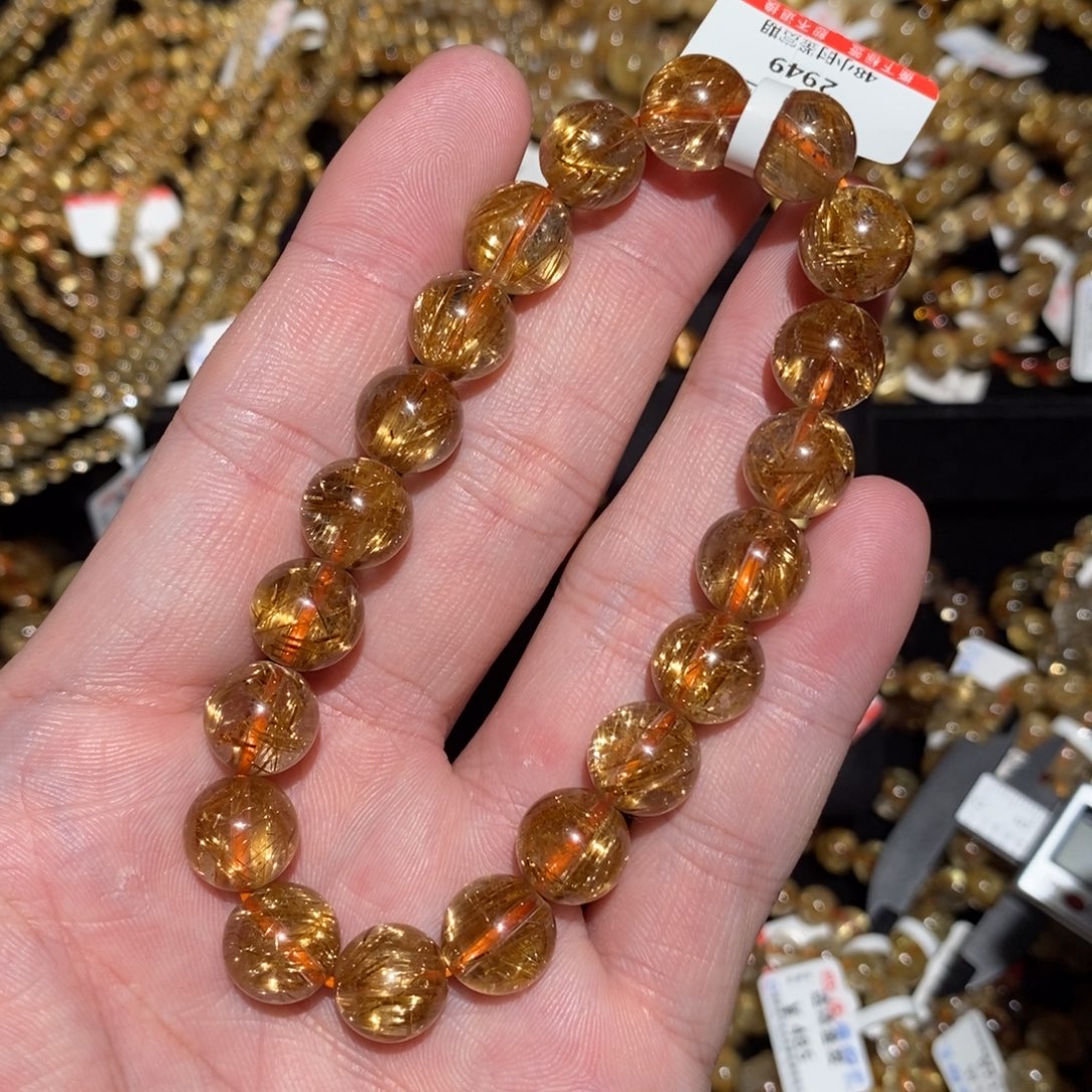 水晶手串未镶嵌手串