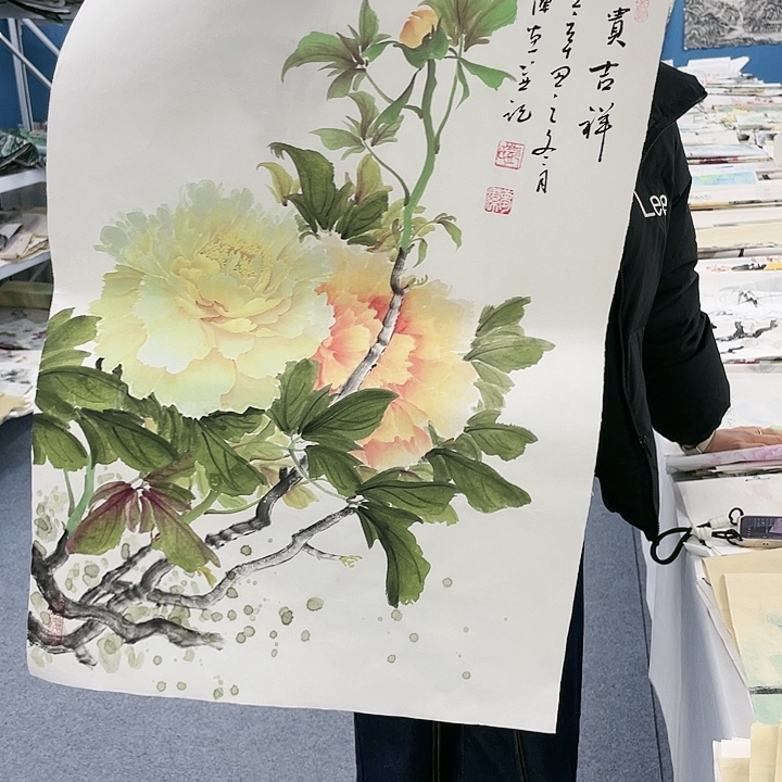 国画纯手绘国画作品鉴赏