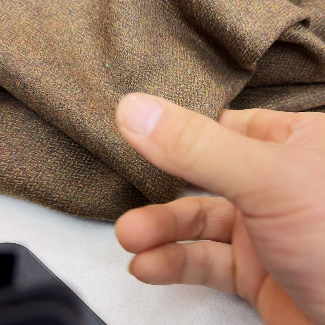 混纺英国进口哈雷斯羊毛1.5米