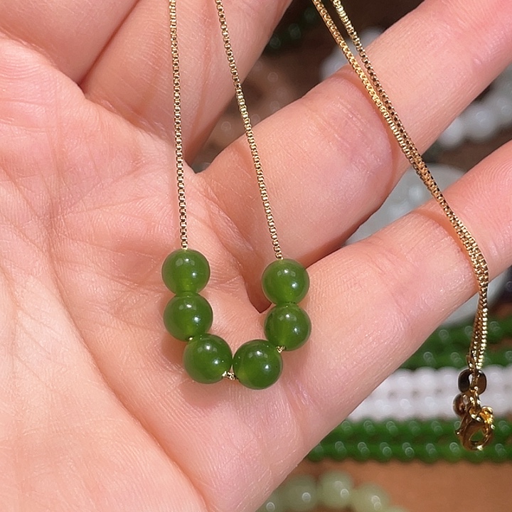 颈饰未镶嵌和田玉