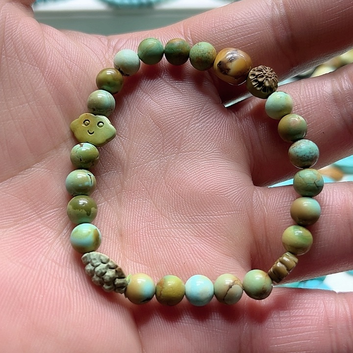 绿松石手链未镶嵌
