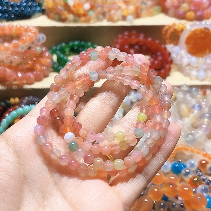 玛瑙/玉髓未镶嵌手链