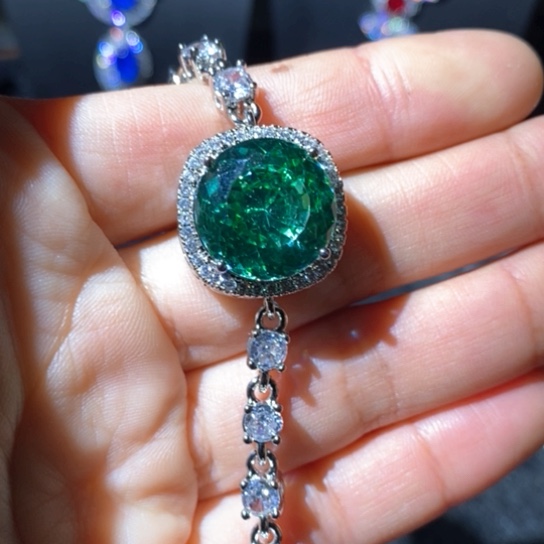 红宝石戒指银S925镶嵌