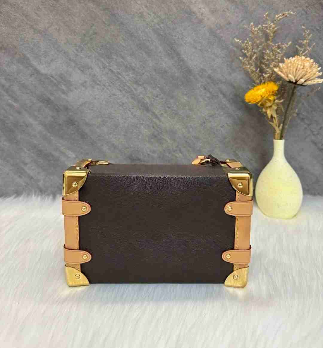 【谷爱凌 软盒子 小号】尺寸18x12单肩斜挎手提软盒子包