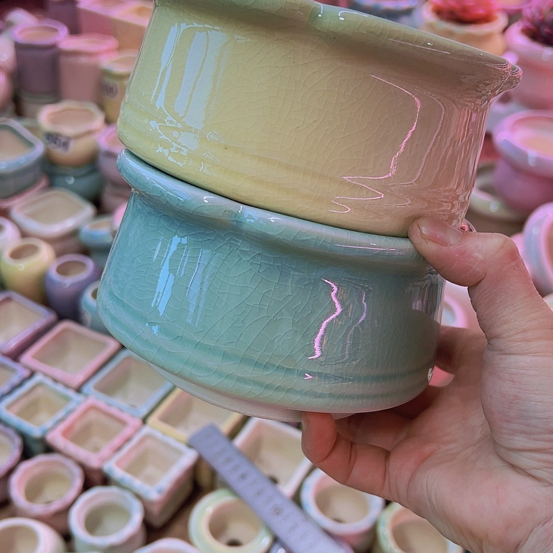 陶瓷花盆当场凑满12包邮