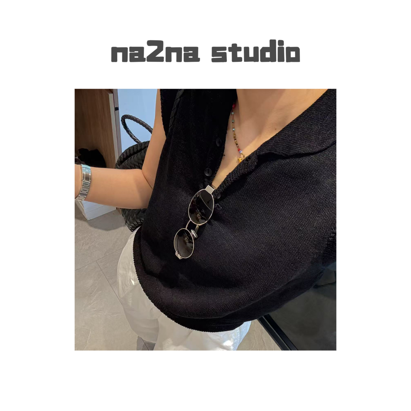 Na2Na 东大门 polo麻砍（No退换）