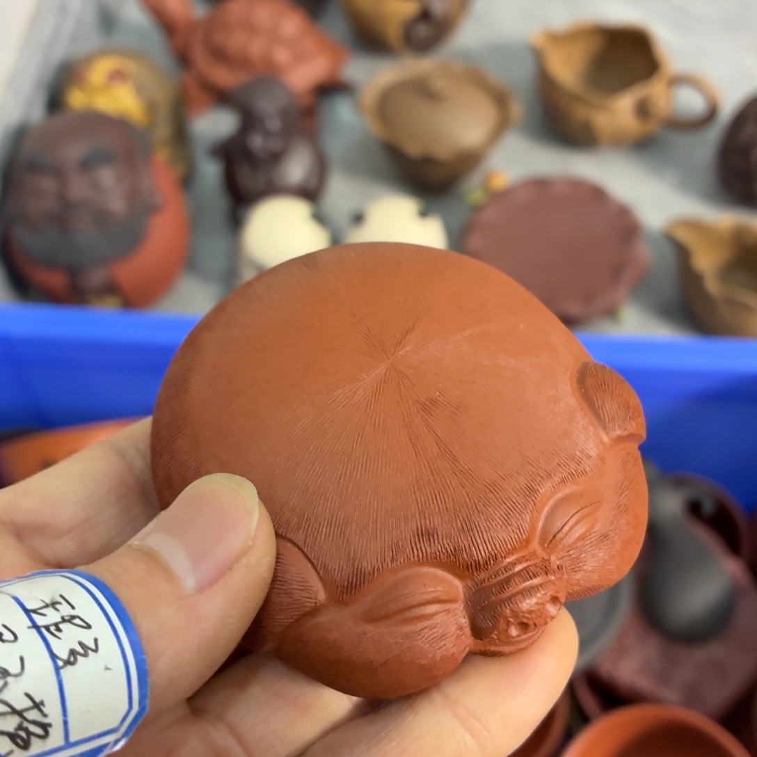 紫砂茶杯瑕疵不退不换介意勿拍