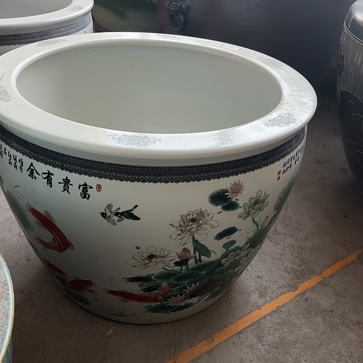 瓷片封****聊富贵有余款63@42带底座