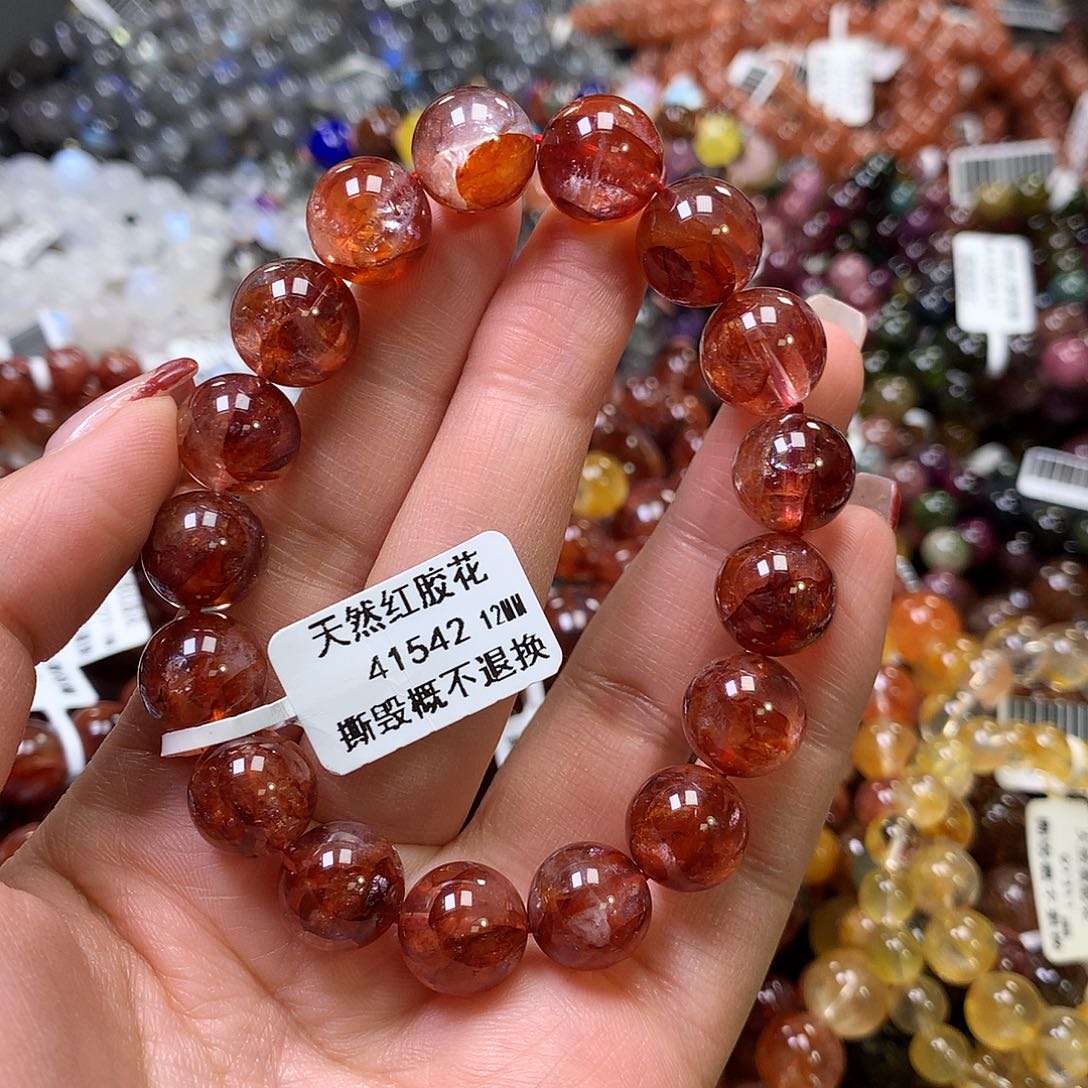 水晶手链未镶嵌，