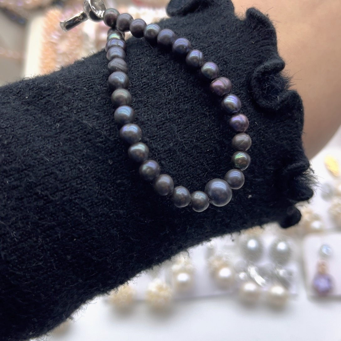 未镶嵌颈饰淡水珍珠