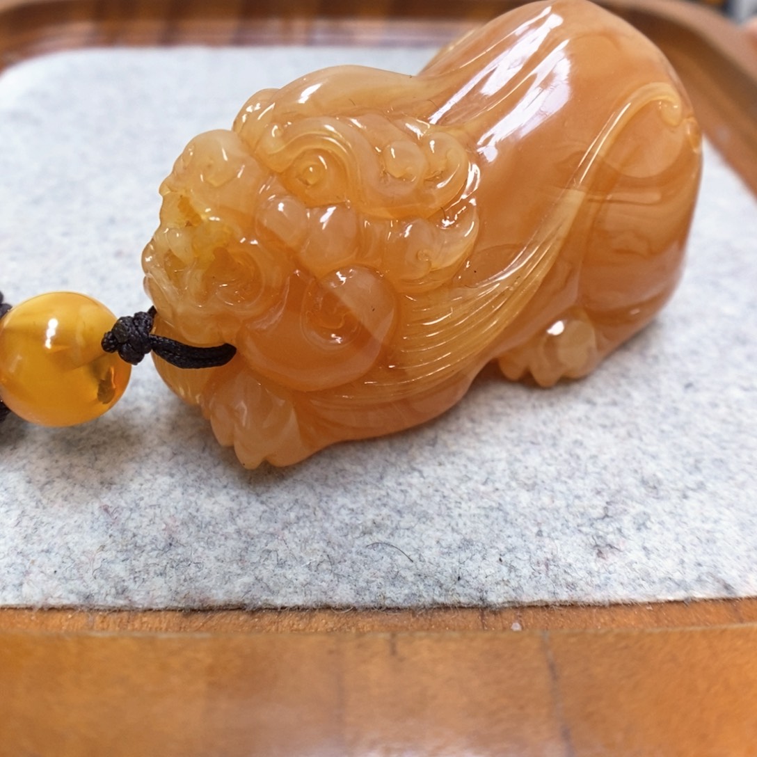 蜜蜡项链未镶嵌蜜蜡吊坠