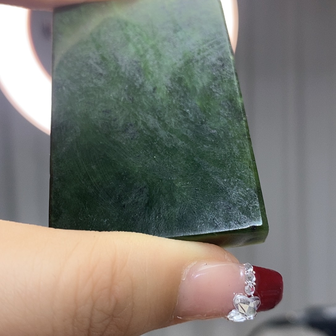 和田玉（碧玉）颈饰未镶嵌