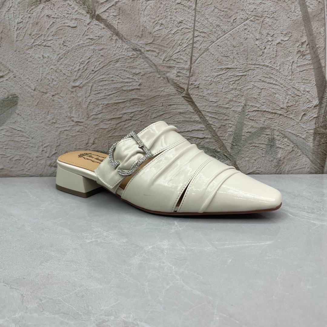 包头拖鞋女 (牛皮)366-815