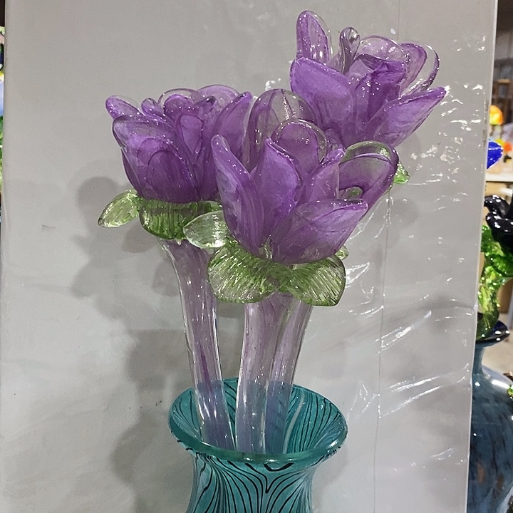 越***了夜光玫瑰花高45厘米