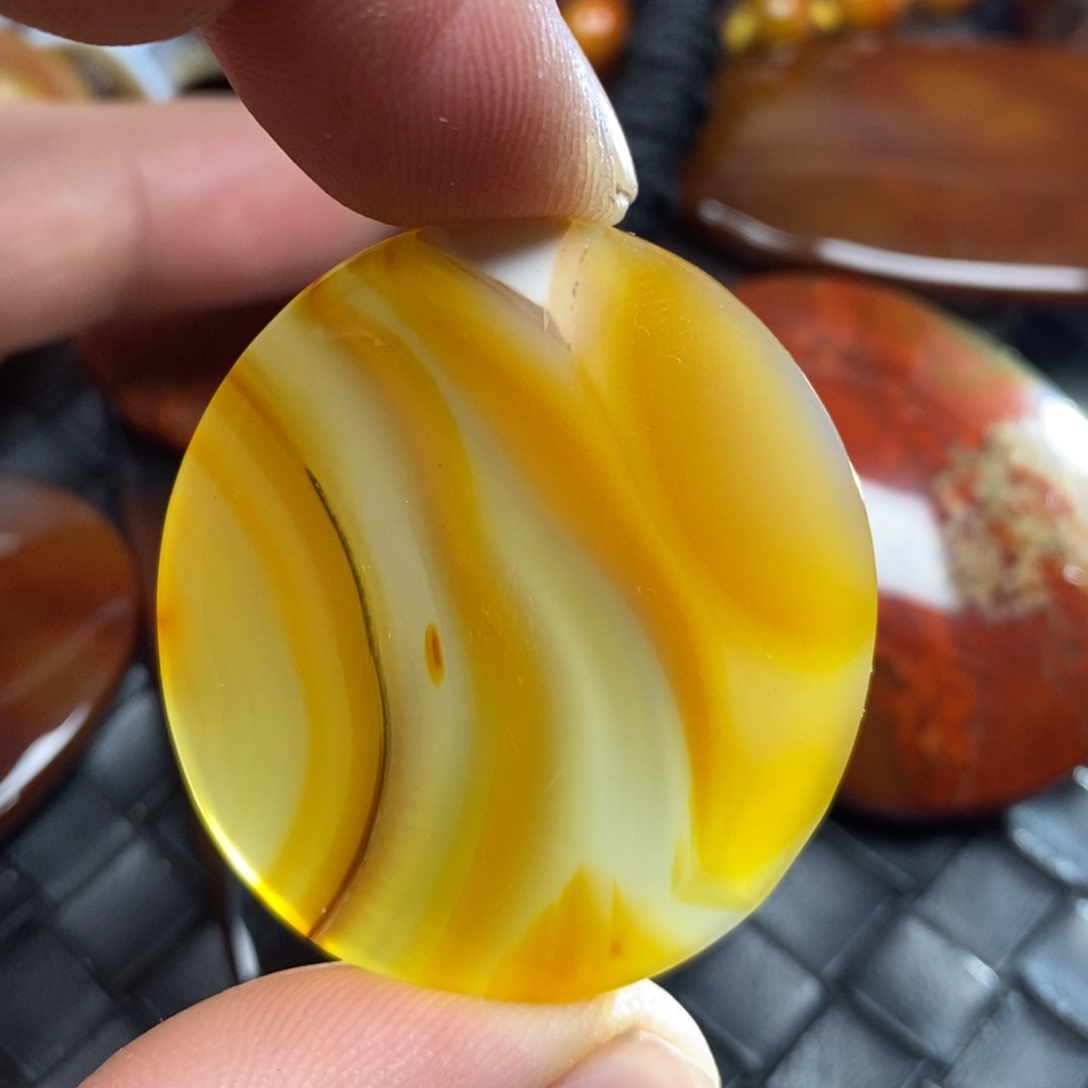 玛瑙/玉髓未镶嵌颈饰