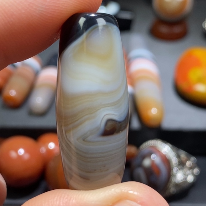 玛瑙/玉髓未镶嵌挂件