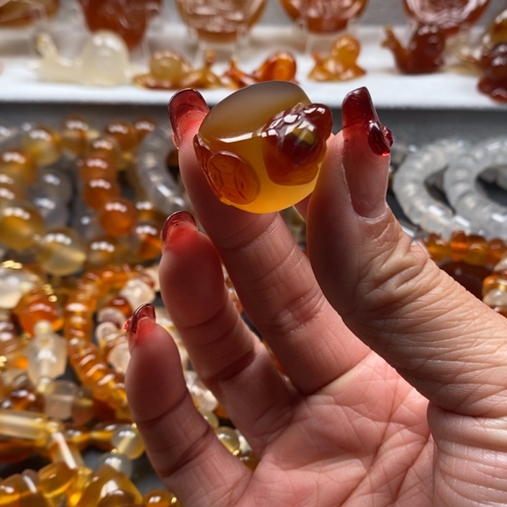 玛瑙/玉髓挂件未镶嵌