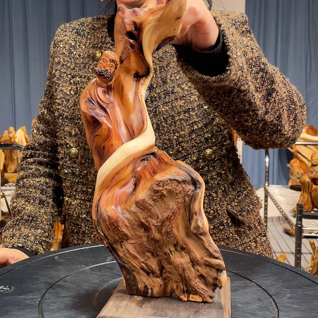 柏木（崖柏）随型艺术根雕