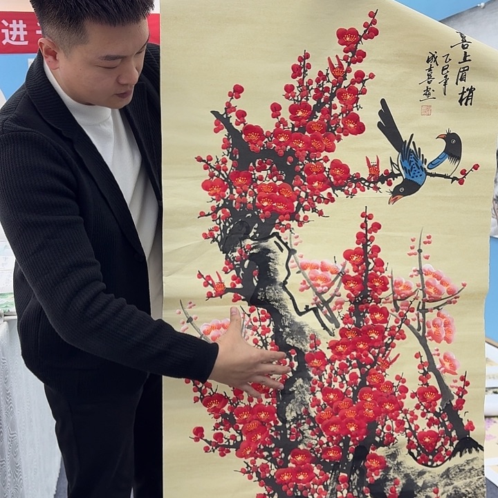国画手绘国画作品