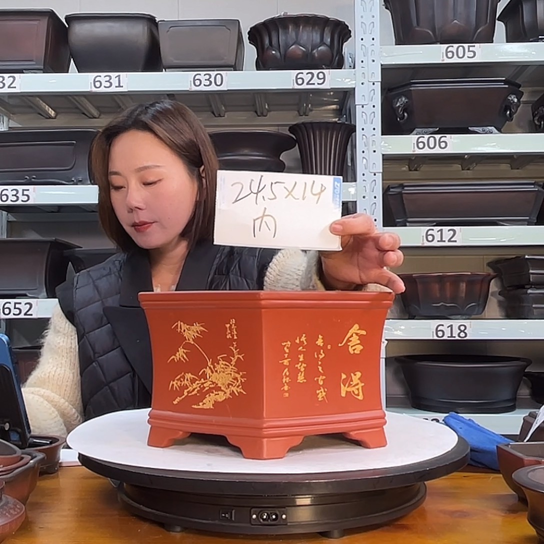 花盆紫砂宜兴紫砂20号