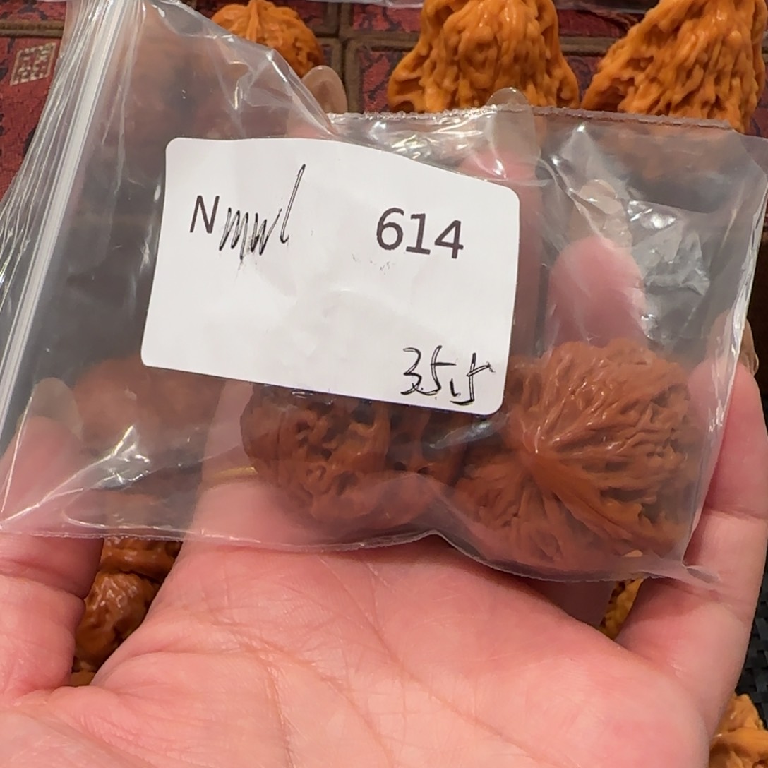 桃核吊坠皓***照迷你粗筋35精品