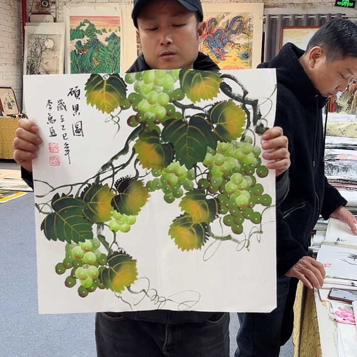 国画手绘国画真好看