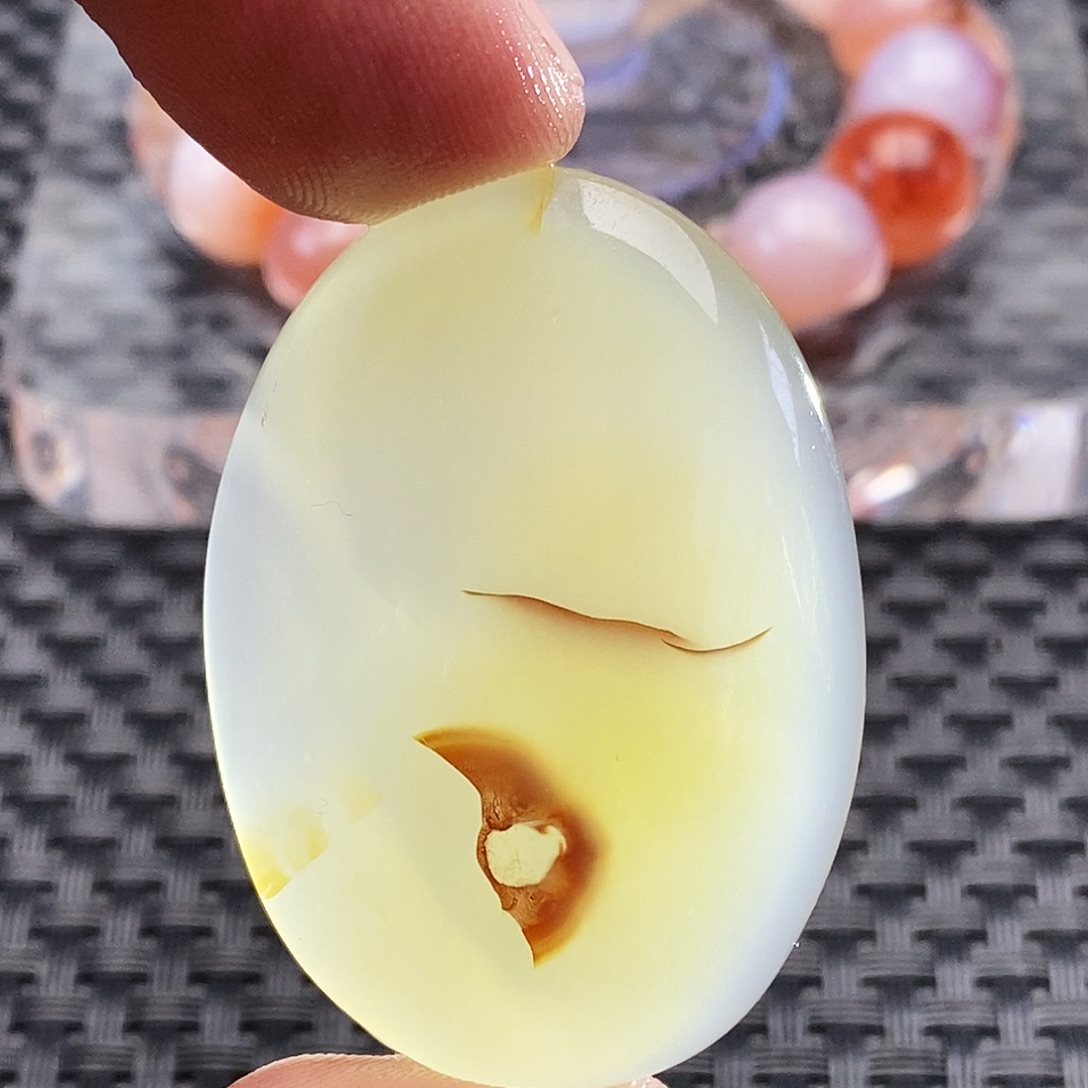 玛瑙/玉髓未镶嵌吊坠(不含链)212