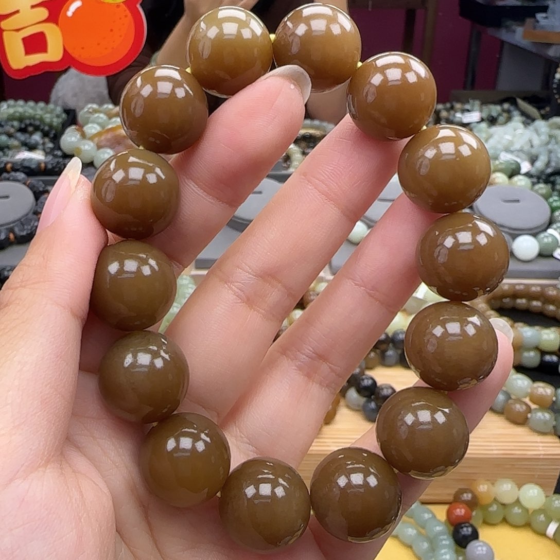 和田玉手链未镶嵌