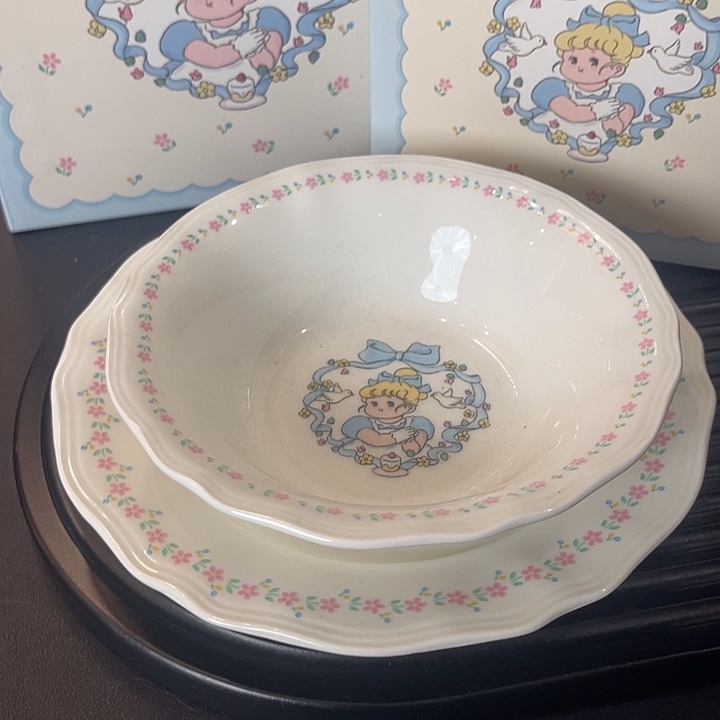 陶瓷Lb小女孩两件套