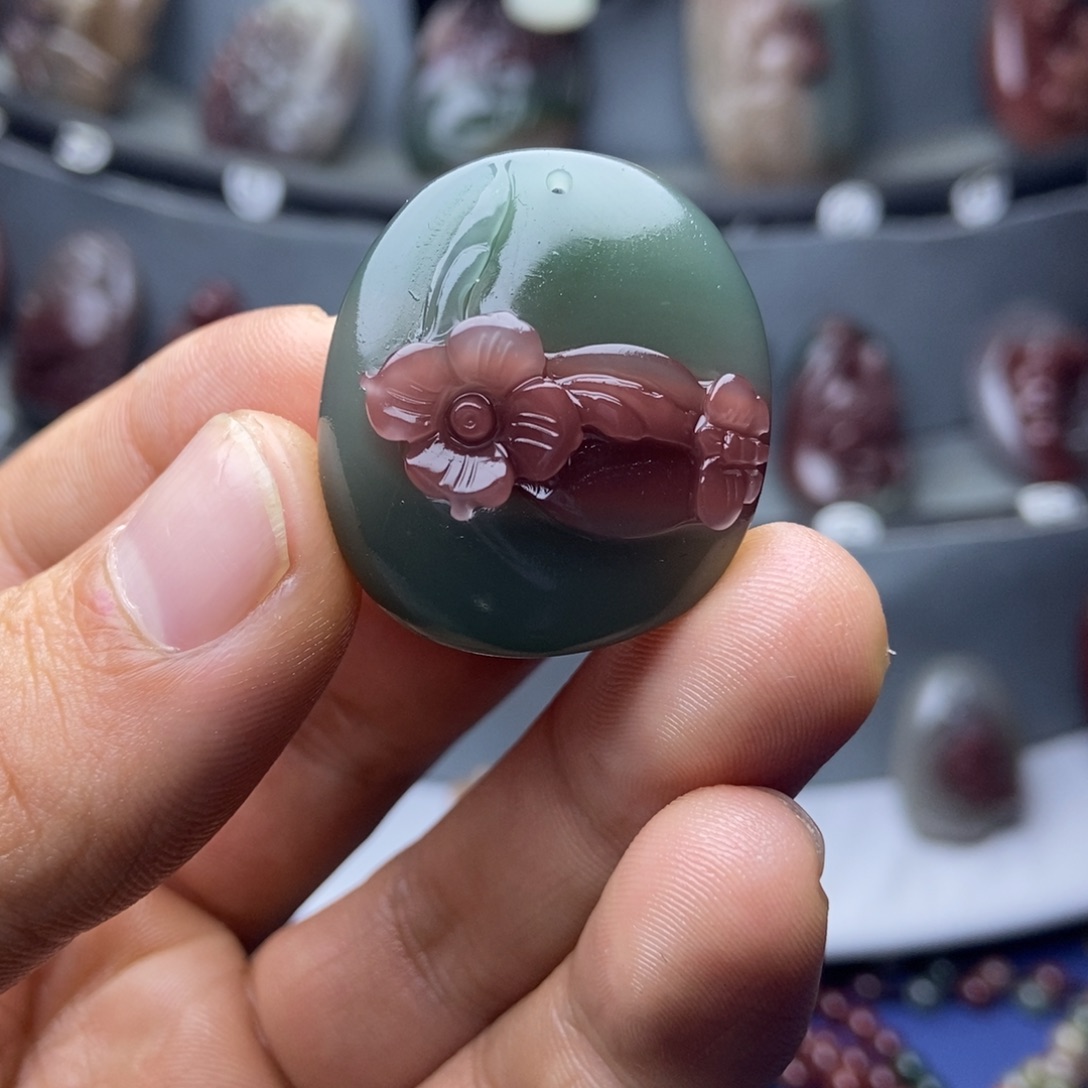 玛瑙/玉髓未镶嵌颈饰