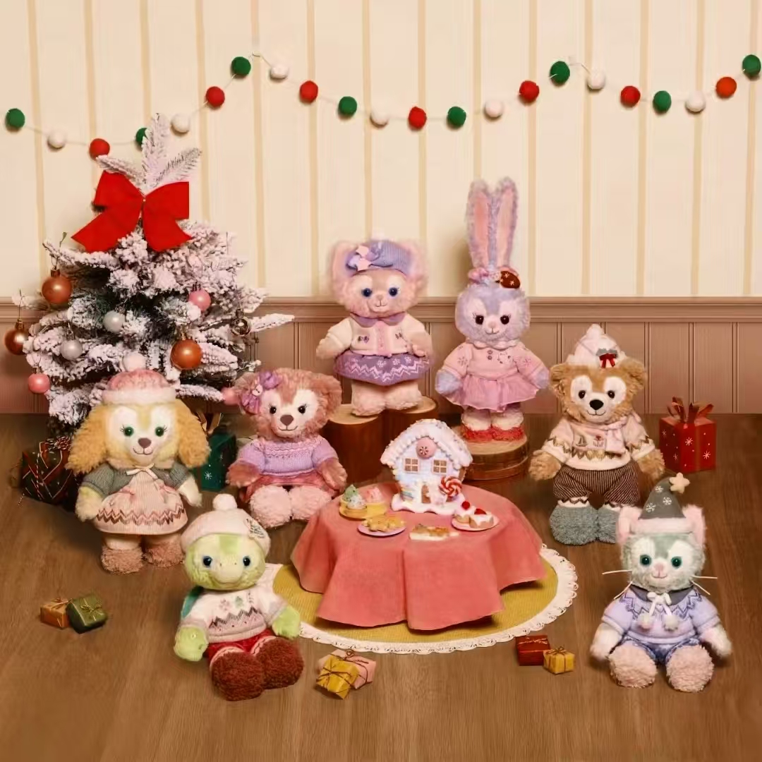 25港迪冬日毛绒公仔挂件系列（正品包邮）