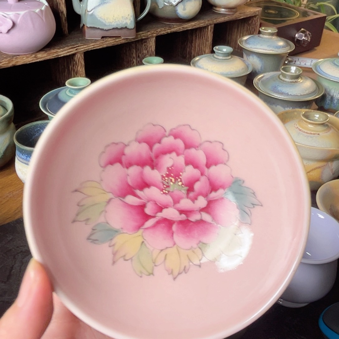 杯青現纯手工制作柴烧手作
