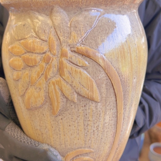 紫砂花盆高25口20———-