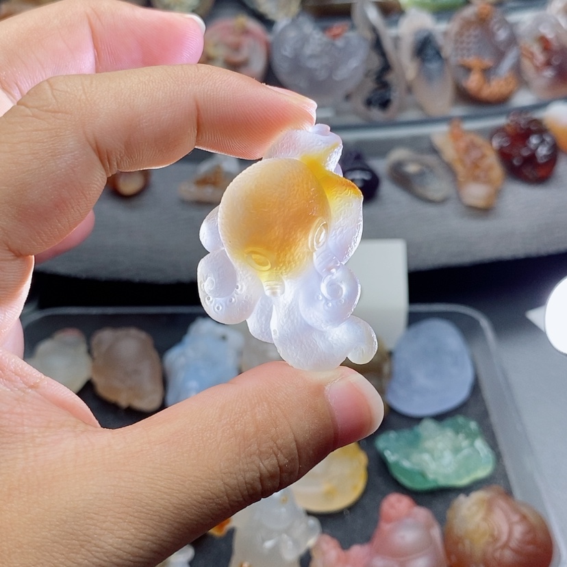 【闪购商品】未镶嵌定制玛瑙吊坠