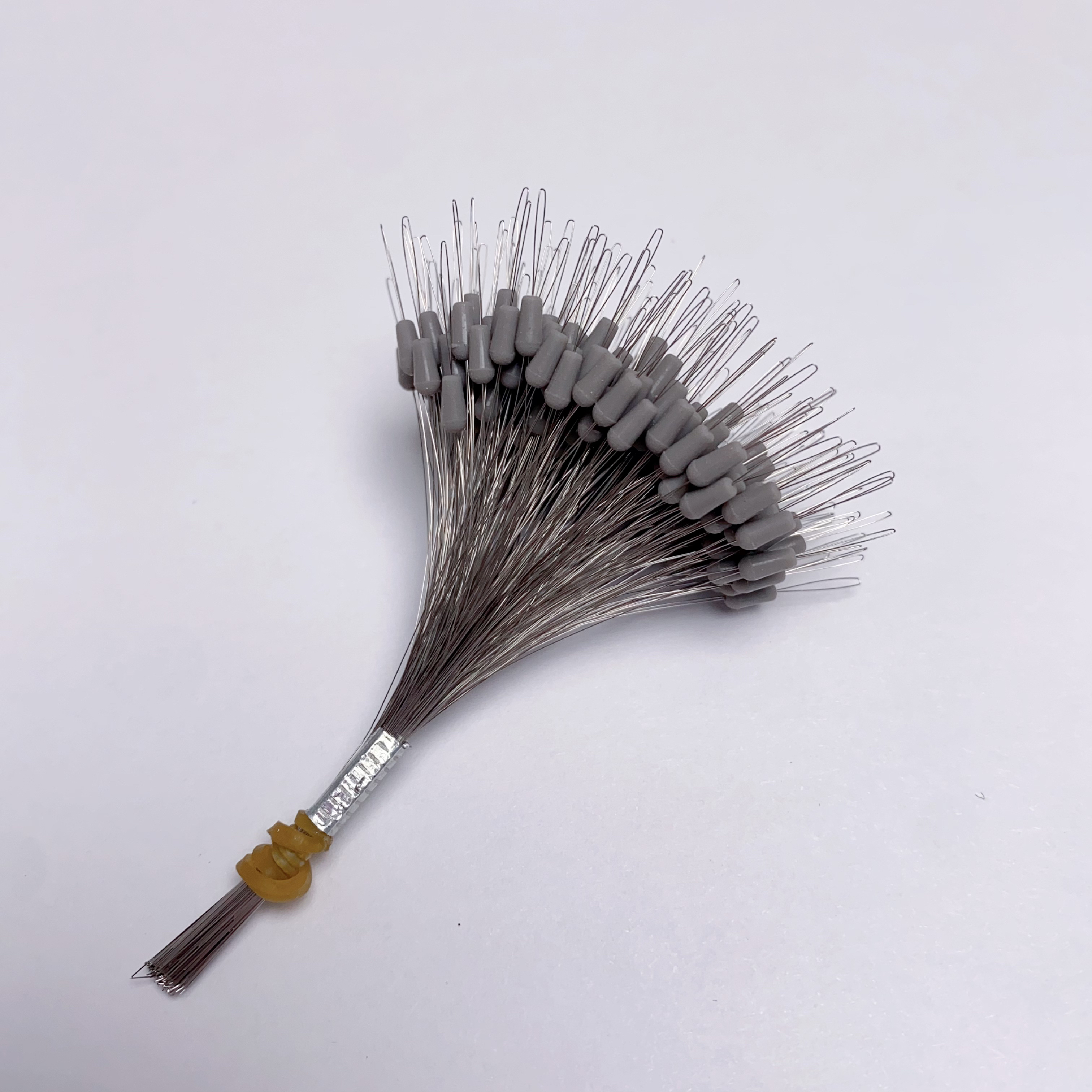 灰色防缠豆100根