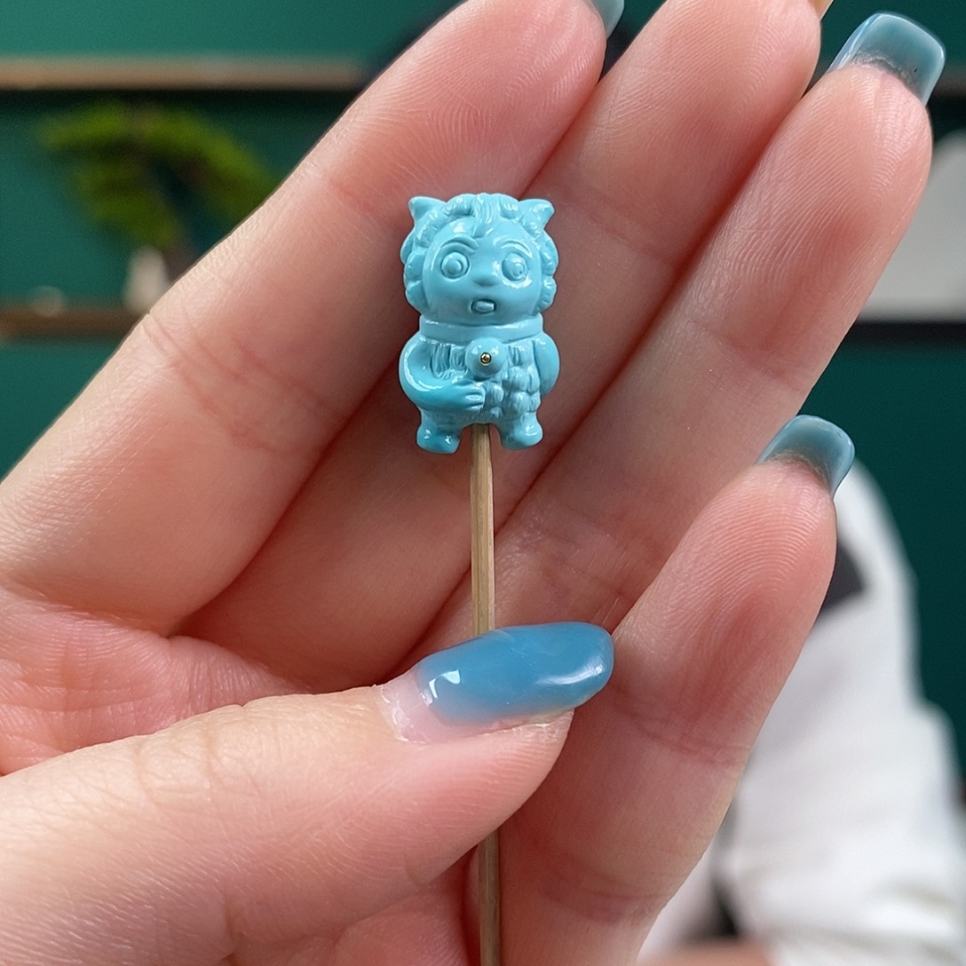 绿松石珠宝奇石未镶嵌