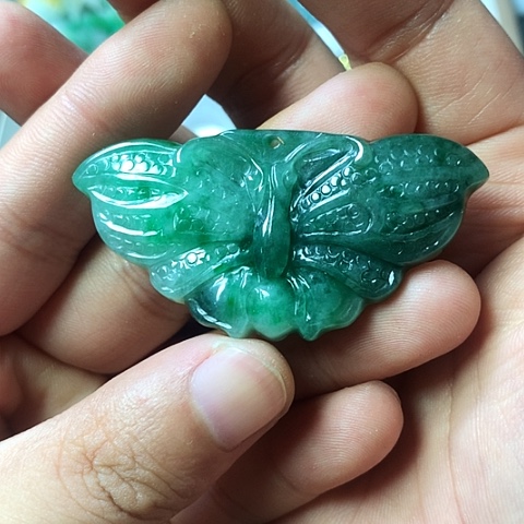 翡翠未镶嵌颈饰天然缅甸翡翠a货