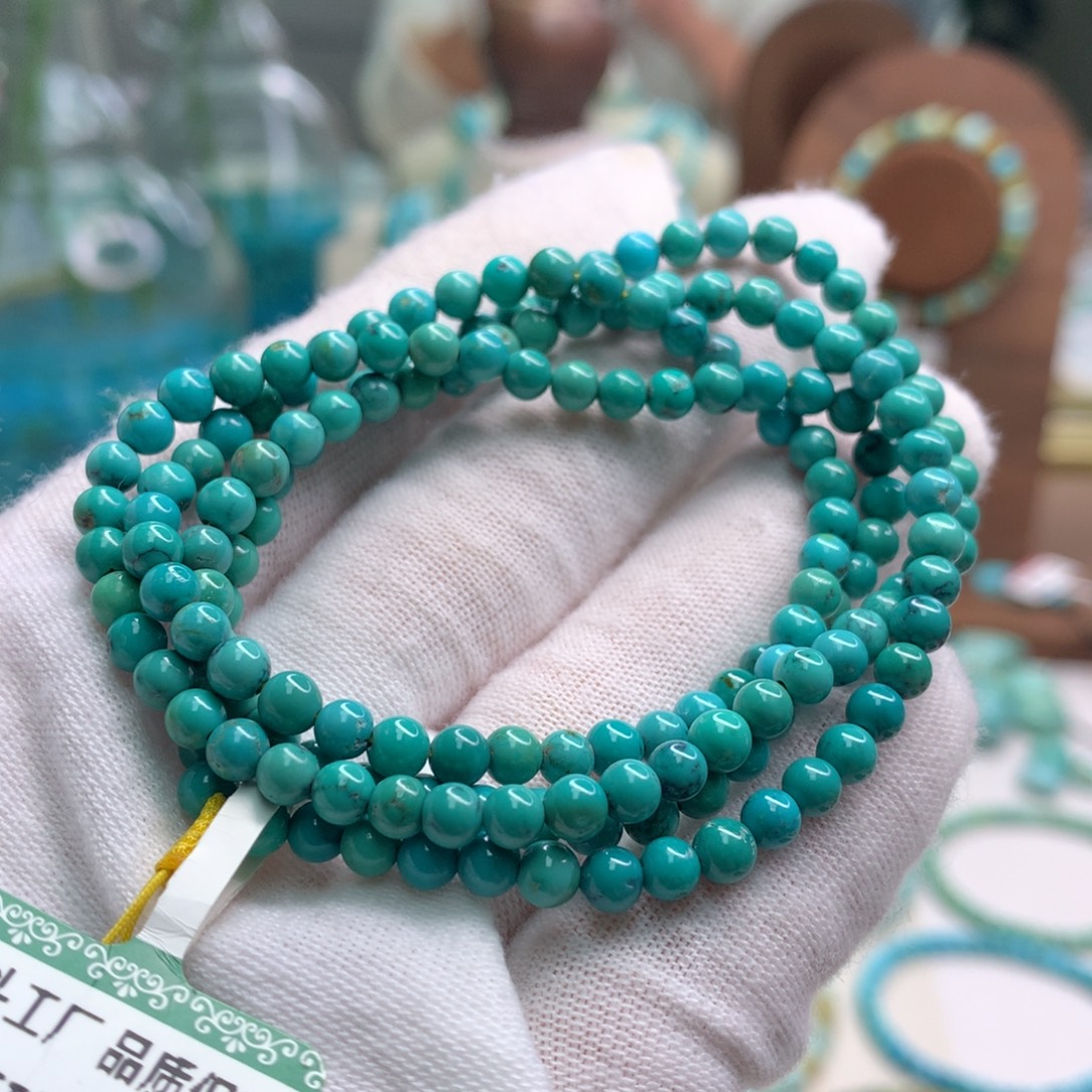 慧***新绿松石未镶嵌饰品