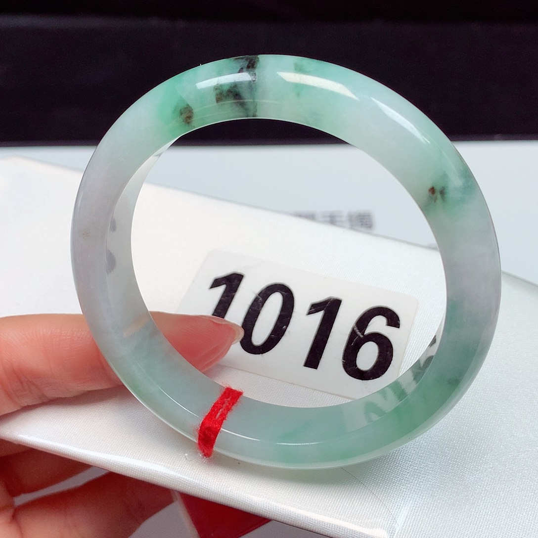 翡翠未镶嵌手镯1016