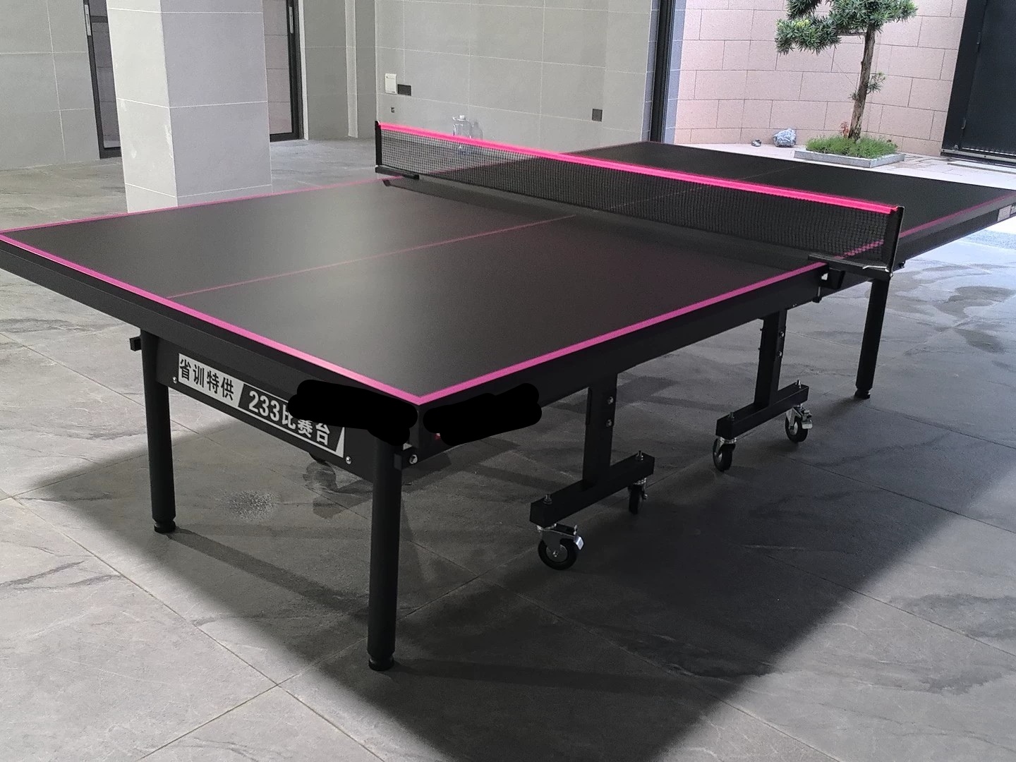 【蜜蜂乒乓专属】赛级乒乓球桌，颜色可选，支持俱乐部定制，国标25MM