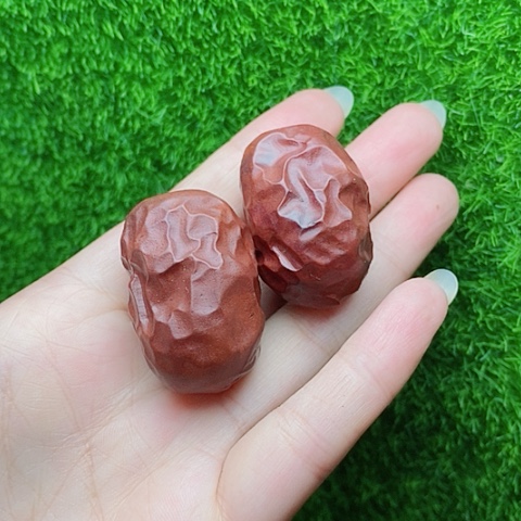 未镶嵌玛瑙/玉髓珠宝半成品