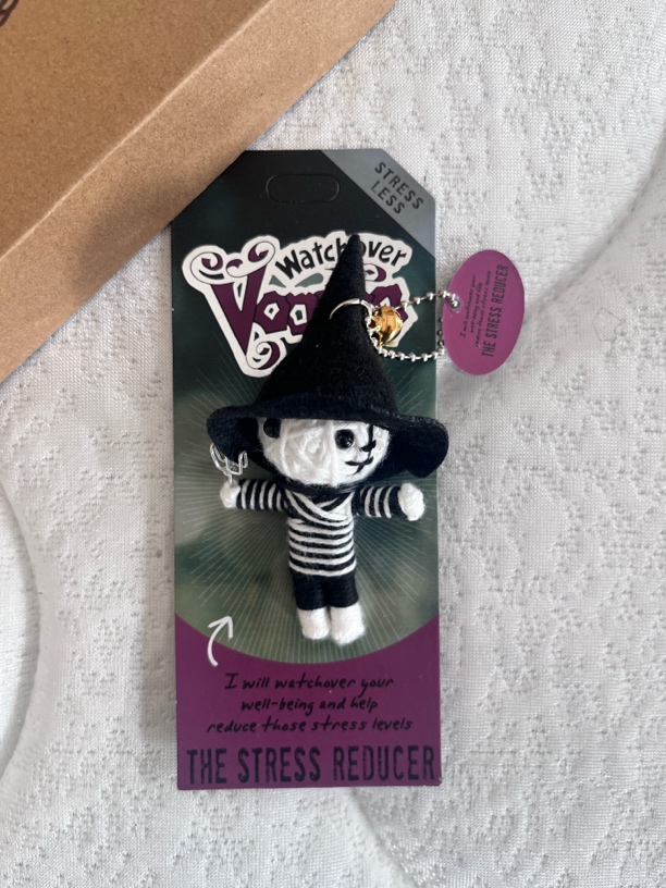 潮玩手工DIY木乃伊巫毒娃娃缠线玩偶公仔挂件（带故事卡）-减压者