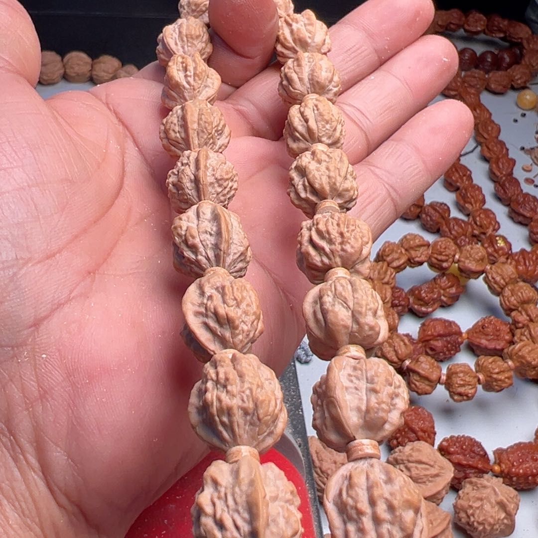 吊坠猴头核桃金蟾15