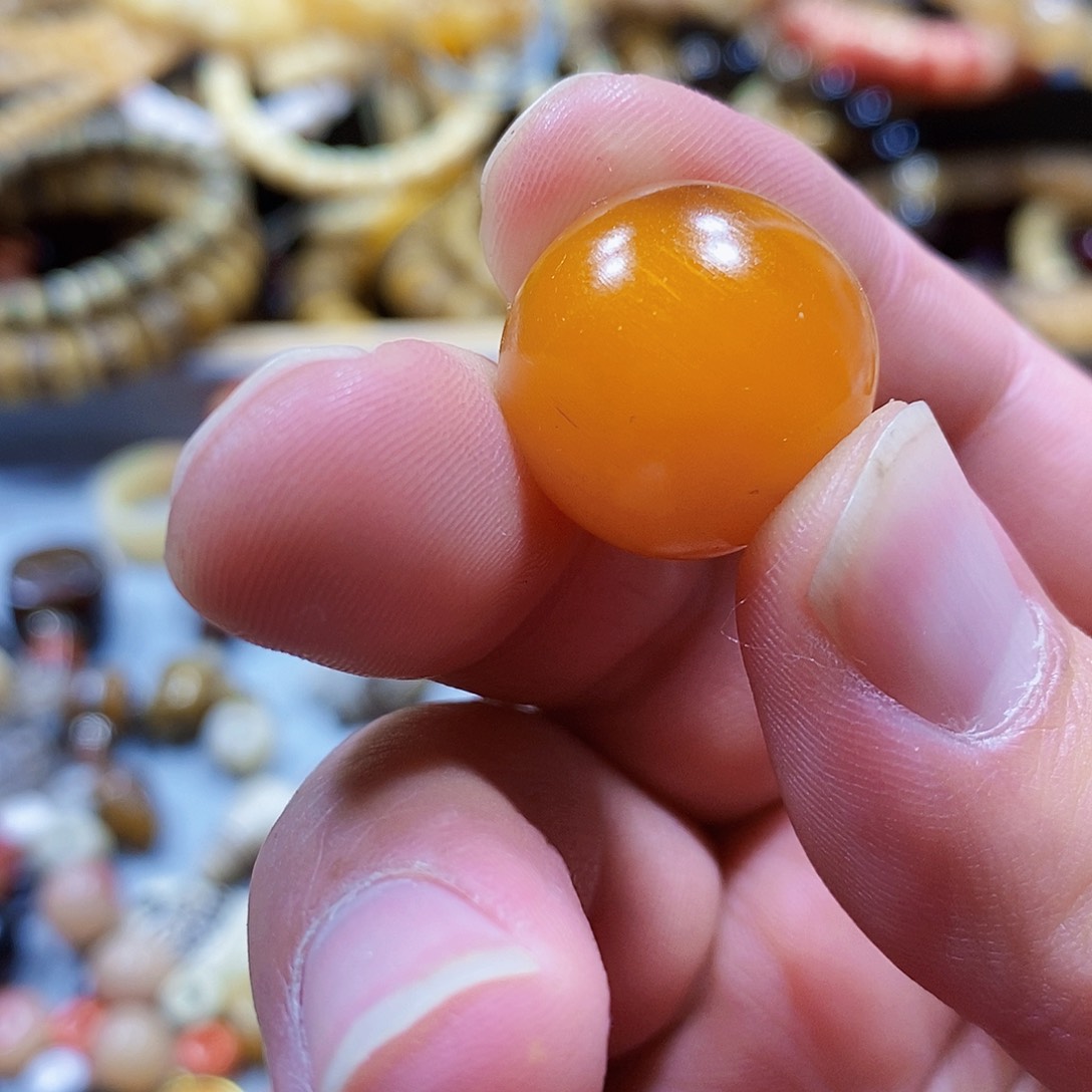牛骨摆件?****n牦牛角2.0单珠配饰